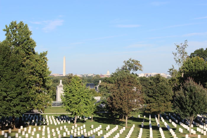 cementerio de veteranos de Arlington