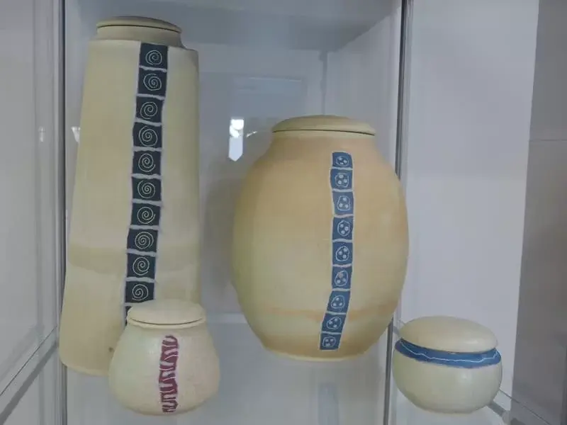 Urna de cerámica